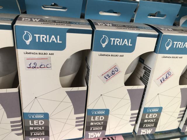 Lâmpada de 15W de Led somente 12 reais