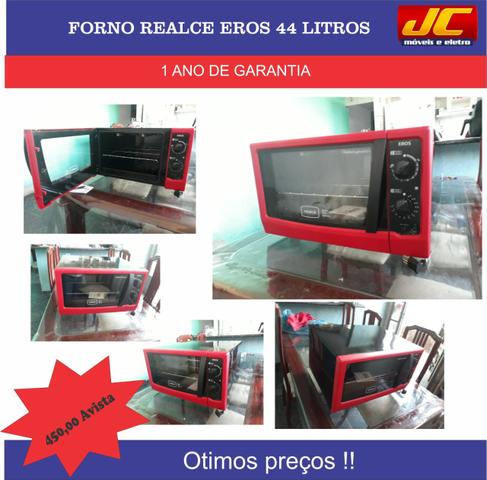 Forno vermelho realce na promoção r$450,00 reais