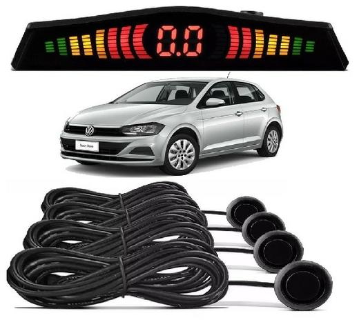 Sensor Estacionamento Ré 4 Sensores Display