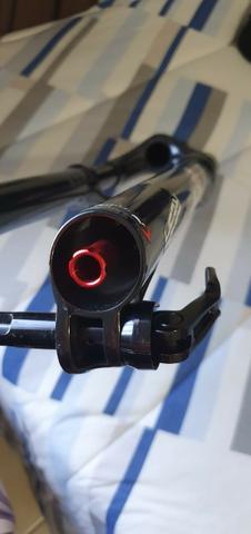 Suspensão Rock Shox Reba 29 Trava Guidão Tapered 15x100 - Foto 2