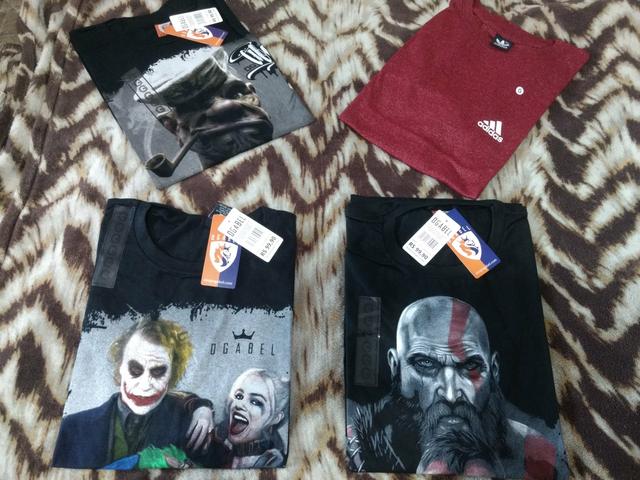 Camisas premium fio 30.1 aceito. cartão - Foto 3