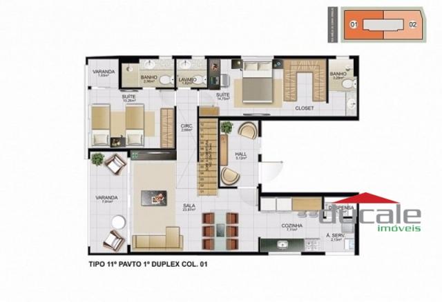 Davi Amarante Apartamento 2 quartos suíte em Bento Ferreira - Foto 9
