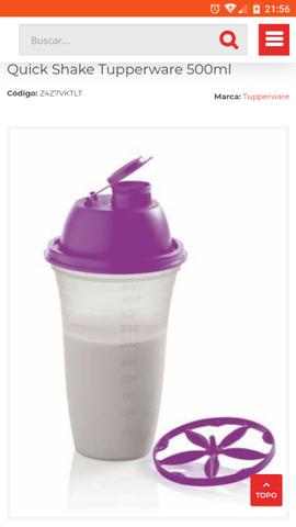 Quick shake 500 ml nessa mesma cor