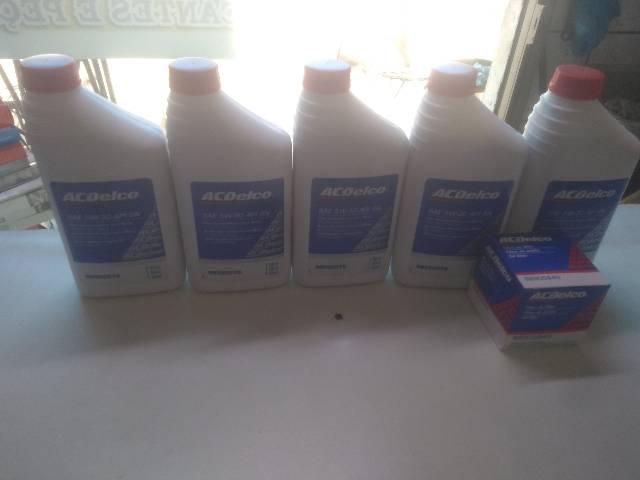 Kit Troca de Óleo 5W30 Semissintetico Acdelco - Foto 2