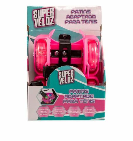 Kit Proteção Infantil + Patins Adaptado para tênis