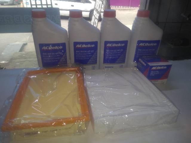 Kit Troca de Óleo 5W30 Semissintetico Acdelco - Foto 4