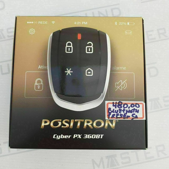 Alarme positron. Cyber PX 360BT.  Bluetooth.  C/presença. Garantia. Novo. Instalado.  - Foto 3