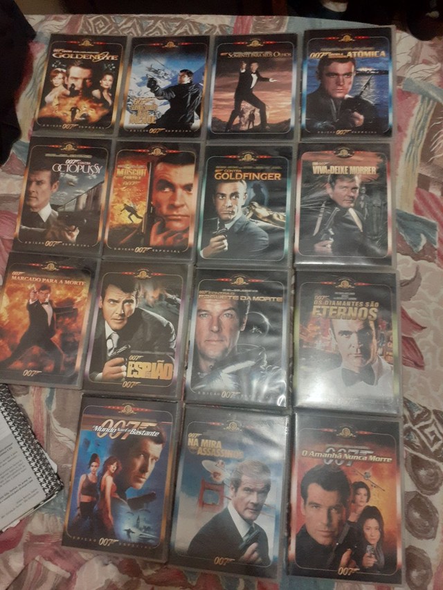 Vendo 13 filmes conservados 007 original  - Foto 2