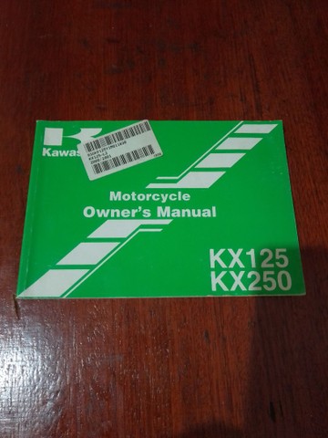 Manual do proprietário da kx 125/250 2001