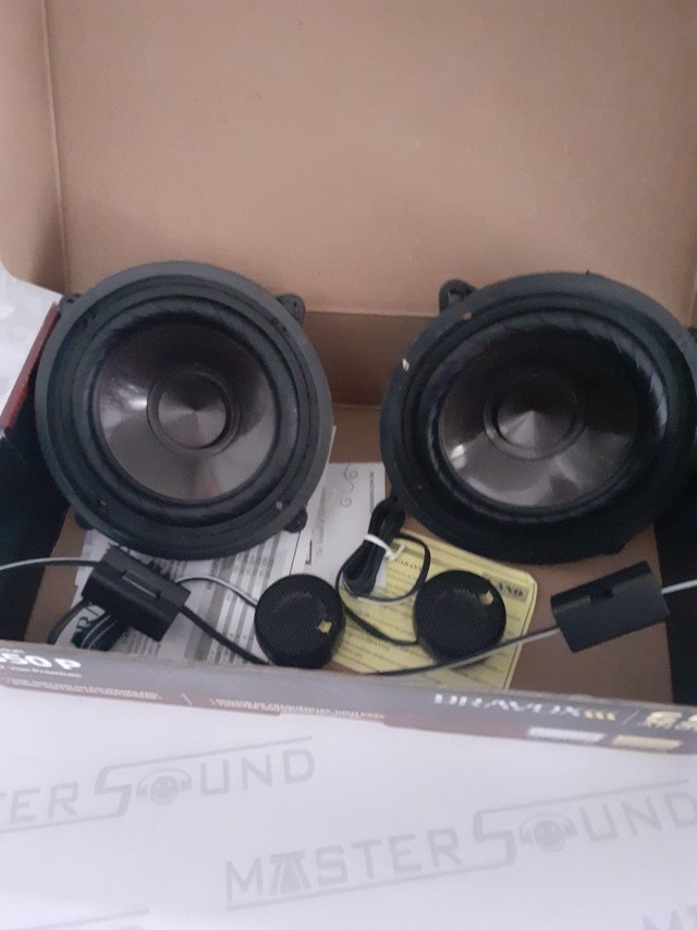 Kit 2 vias. Bravox Premium. CS50 P.  5". 60RMS.  Garantia. Novo. Instalado. 