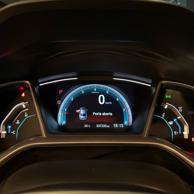Honda Civic Touring 1.5 Turbo 170cv 2018 37.000km - Foto 6