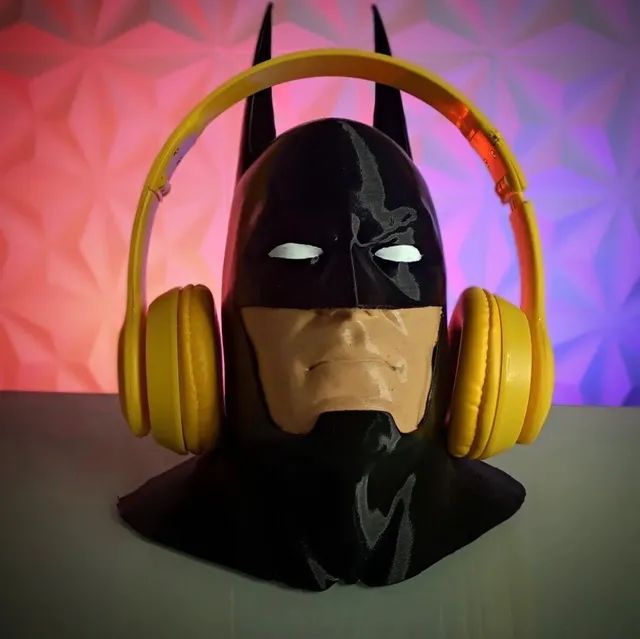 suporte para fone de ouvido Batman (envio)