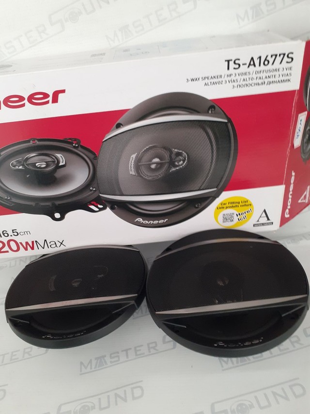 Par de alto falante. Pioneer. TS-A6977S. 6". 70RMS. 320watts.  Garantia. Novo. Instalado.  - Foto 4
