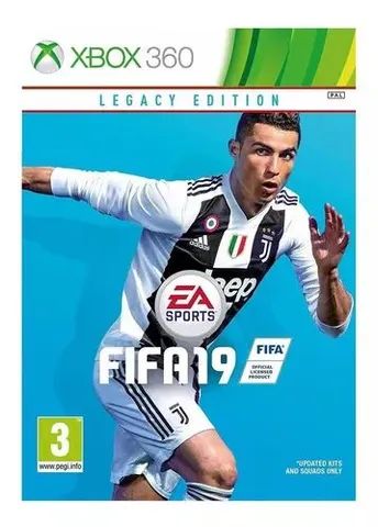 Jogos Xbox 360 transferência de Licença Mídia Digital - FIFA 19 DUBLADO