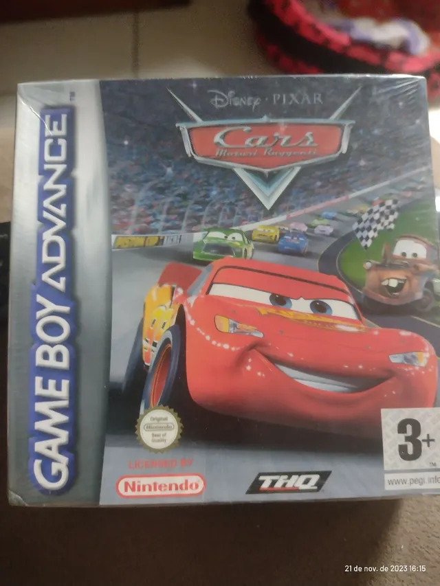 Carros Cars Disney Ps2 Jogo Original Completo Mídia Física