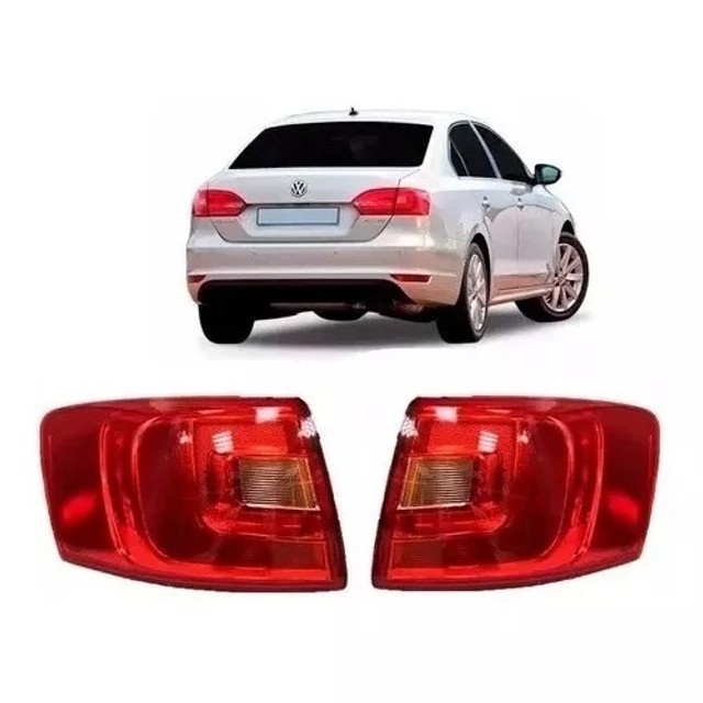 Par Lanterna Traseira Canto Jetta 2011 2012 2013 2014 2015