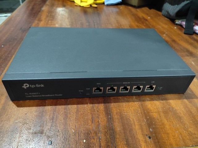 Roteador Banda Larga TP-Link TL-R480T+ Load Balance 1WaN Fixa/1LaN Fixa/4WaN/LaN Alternave - Foto 2