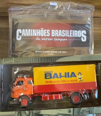 Miniatura Caminhões Brasileiros Casas Bahia Mercedes-Bens