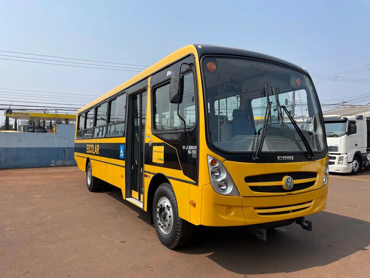 Ônibus escolar Caio foz  ano 12/13 motor man 15-190 com 60lug. Disponível em cascavel,PR - Foto 5