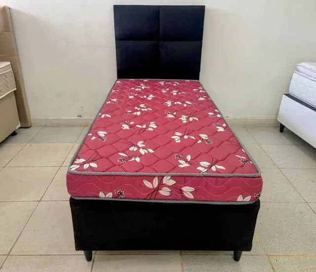 Cama de Solteiro Colchão Espuma D28