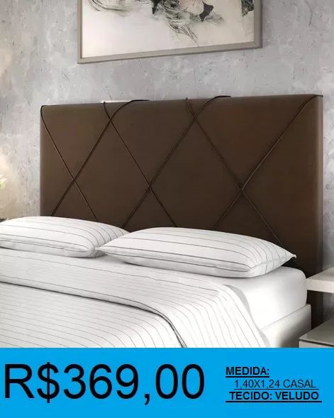 Cabeceira de casal - parcelamos sem juros  - Foto 2