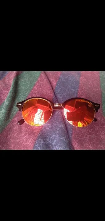Óculos de sol proteção UV400 marca pimenta rosa - Foto 3