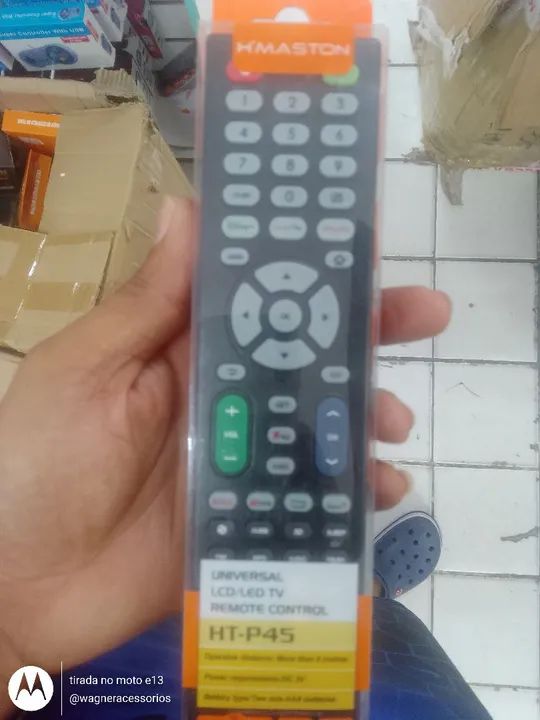 Controle Remoto Universal pra tv e ar condicionado 