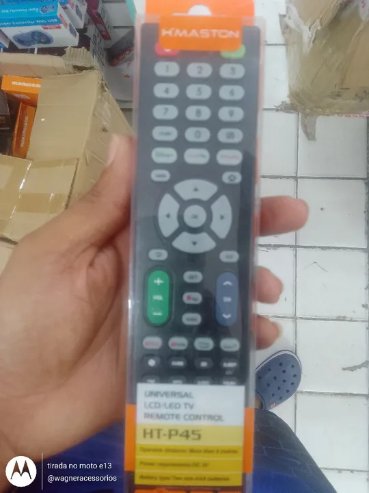 Controle Remoto Universal pra tv e ar condicionado