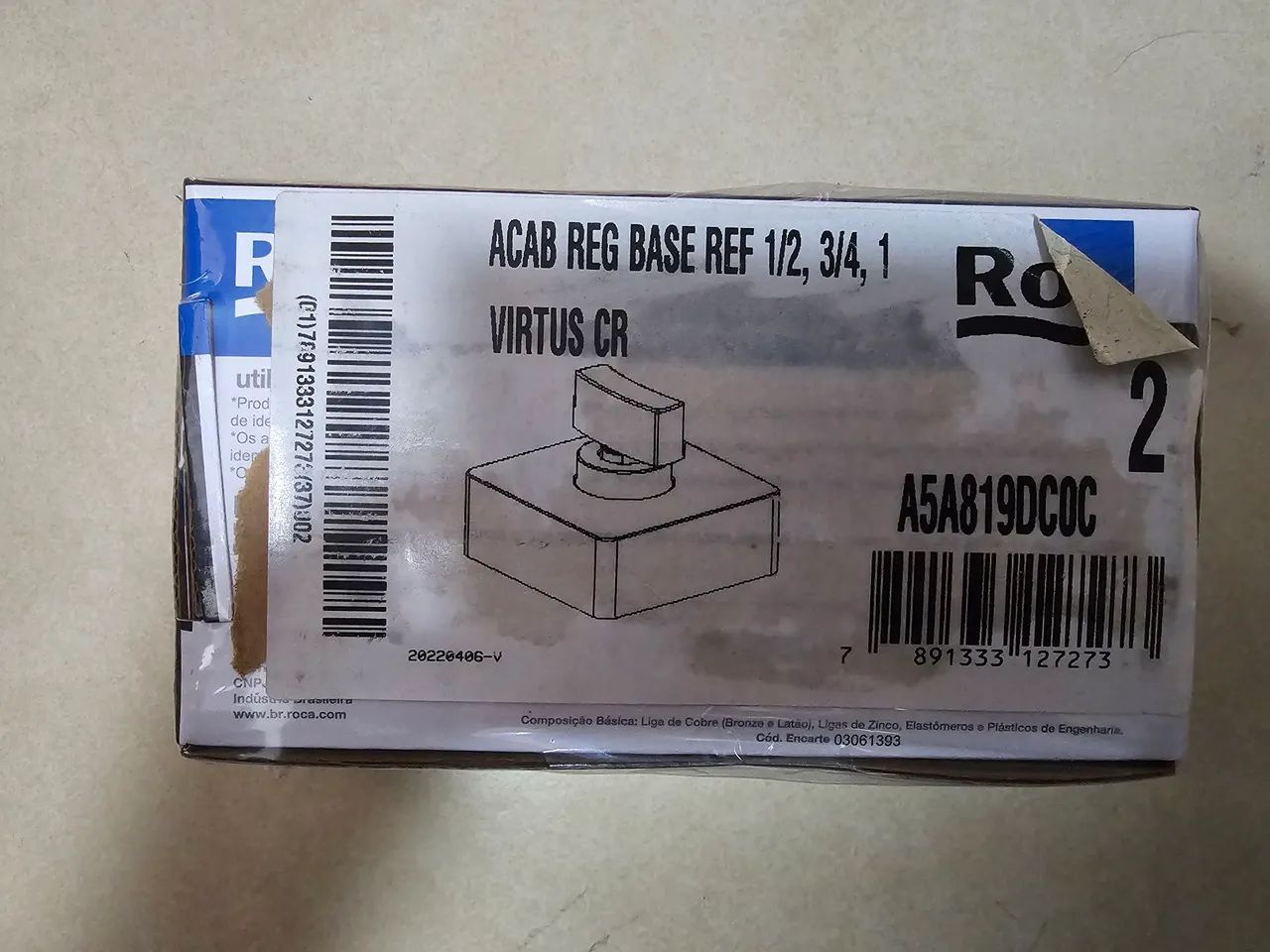 Acabamento  Roca A5A819DCOC - Nova - Foto 5