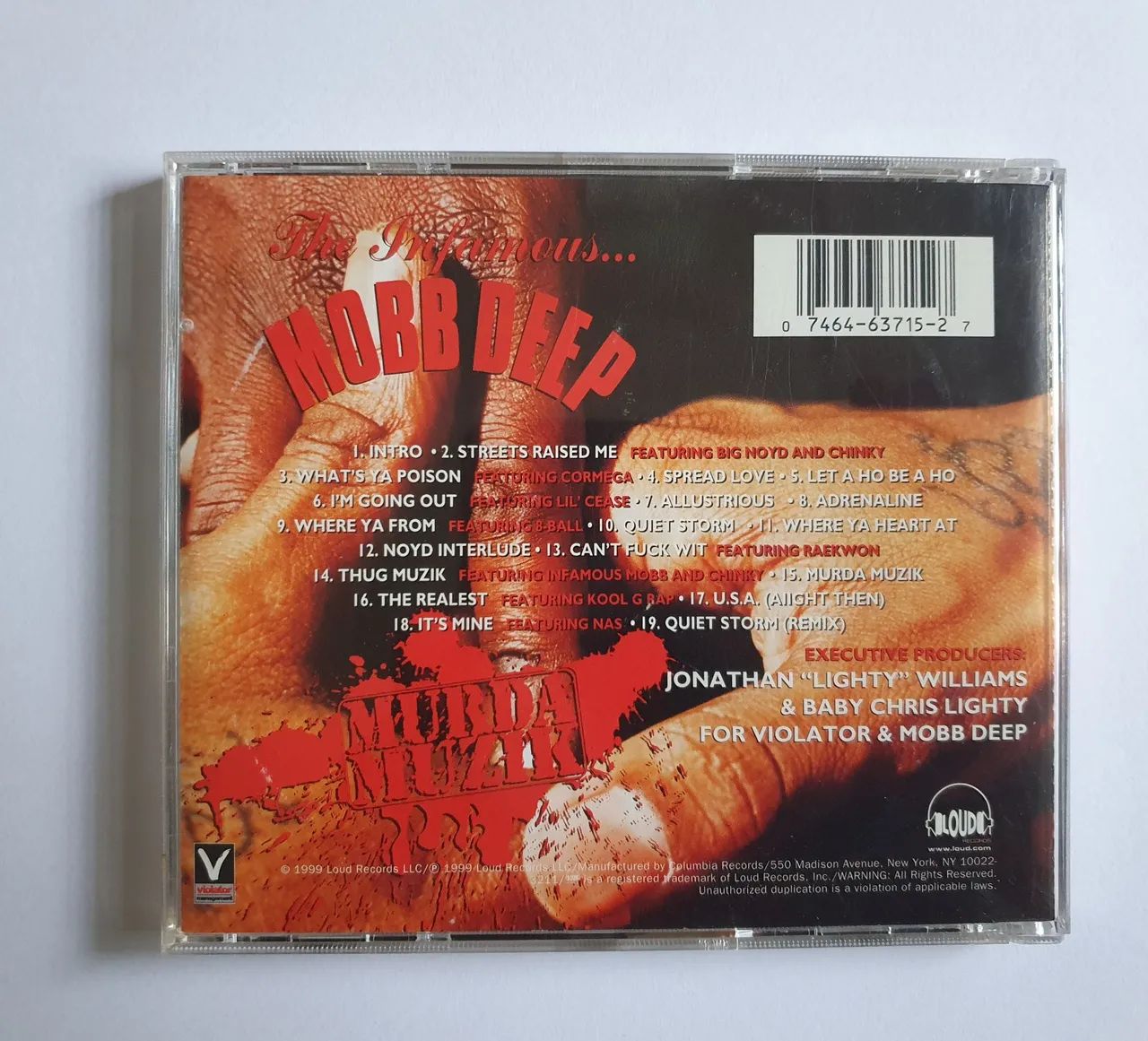 CD de Rap Clássico Mobb Deep Muda Muzik 1999 - Foto 3