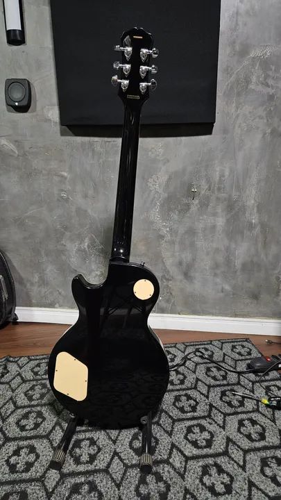 Guitarra Epiphone Standard Les Paul com Seymour Duncan SH1/SH4 - Foto 4