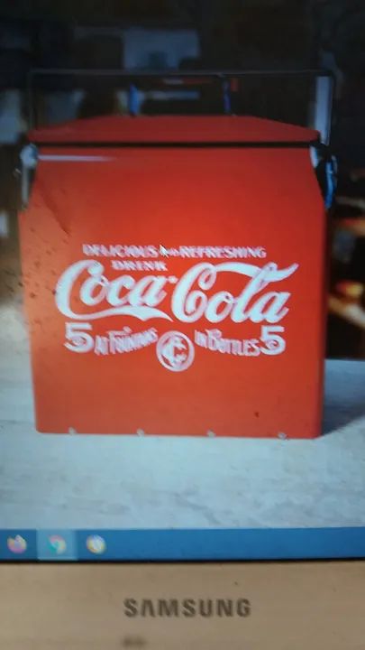 Cooler Coca Cola Delicius Drink Novo