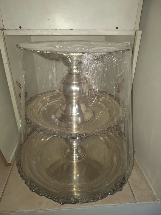 Boleira de prata ( prataria ) - Foto 3