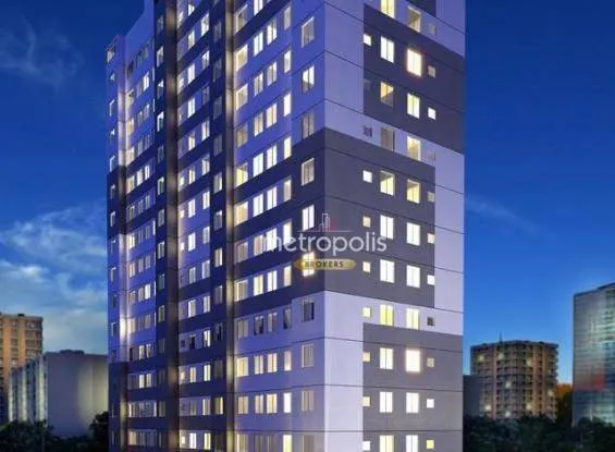 Apartamento com 2 dormitórios à venda, 42 m² por R$ 344.463,00 - Vila Aquilino - Santo And
