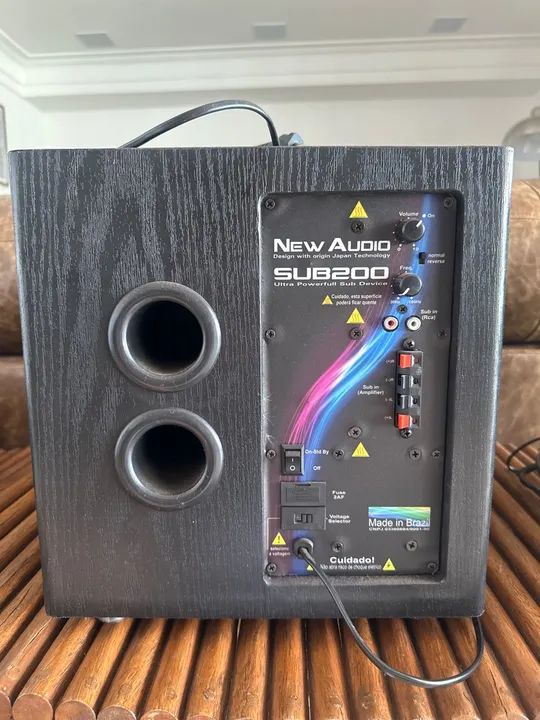 SUBWOOFER NEW ÁUDIO SUB200 - Foto 3