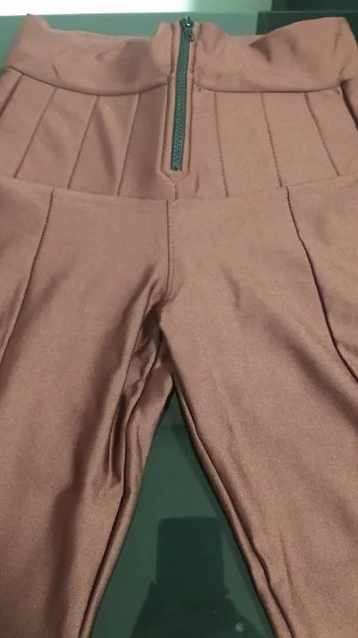 Calça Lipo Feminina Bordô - Foto 3