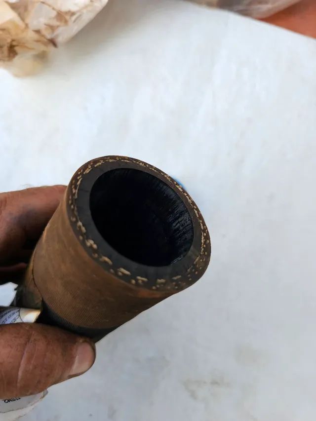 Pa carregadeira trator esteira caterpillar mangueira nova original 2432746