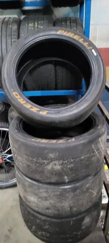 Par Pneu 265-645r18 Pirelli Pzero Slick Track Day seminovos - Foto 2