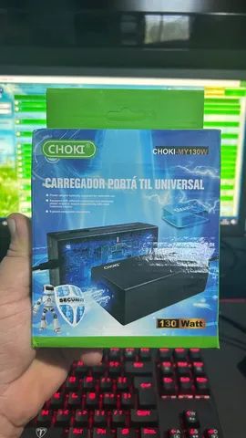 Fonte universal para notebooks monitores e etc 