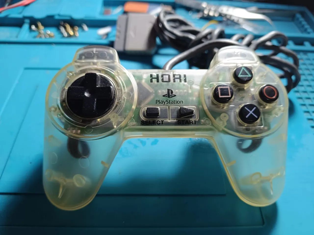 Controle translúcido hori - PlayStation 1