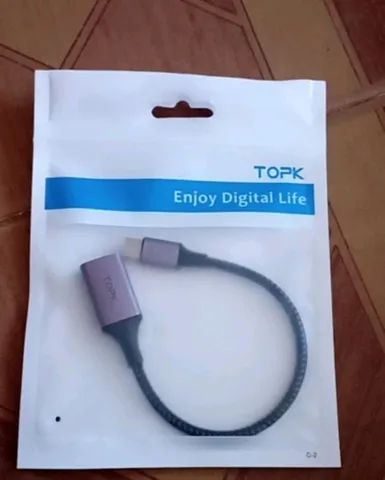 Adaptador para ligar equipamentos a partir do celular tipo V8 / USB - Foto 3