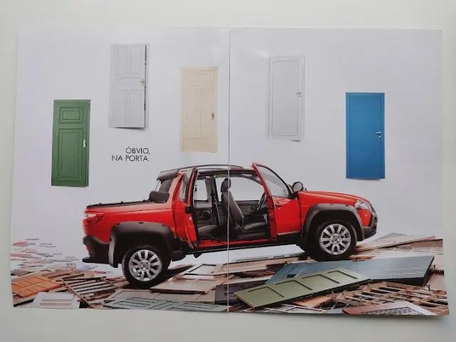 Fiat Strada Cabine Dupla 2014 - Catálogo, folder, encarte - Foto 3