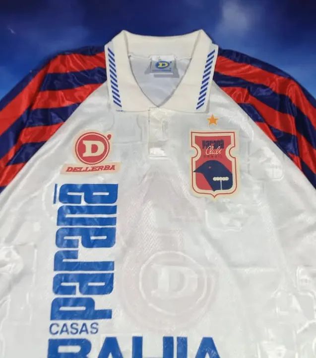 Camisa do Paraná Clube 1996 Dellerba #3 de jogo Tamanho G impecável  - Foto 2