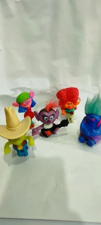 Bonecos Trolls Coleção MC Donald's Usado  - Foto 3