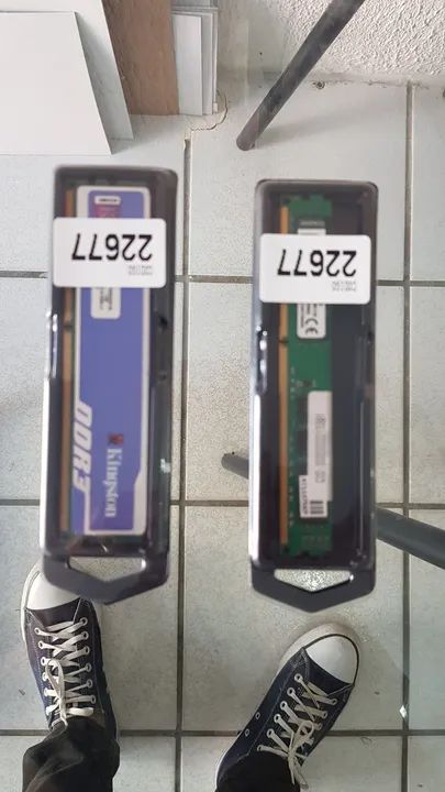2 Memória ram de 4 e 8