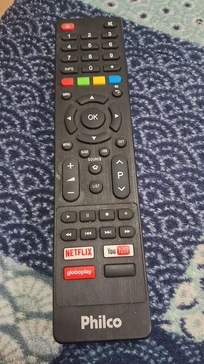 Controle remoto para tv.
