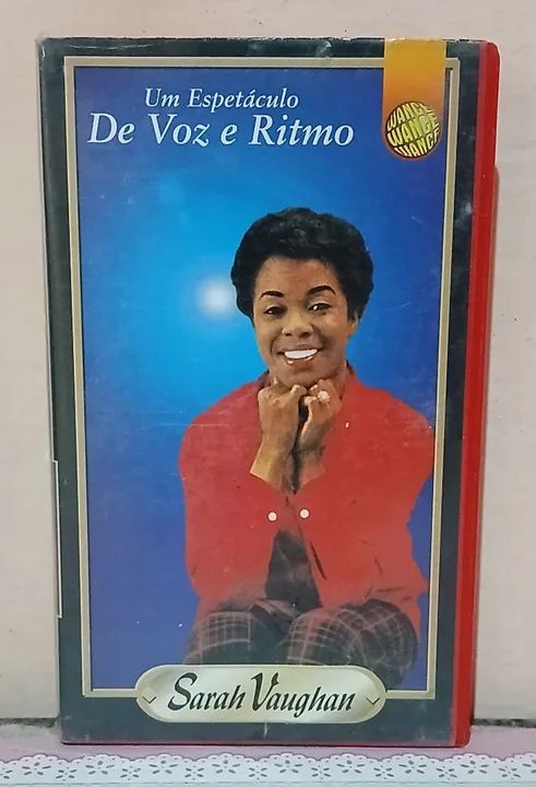 VHS - Um Espetáculo De Voz e Ritmo - Sarah Vaughan