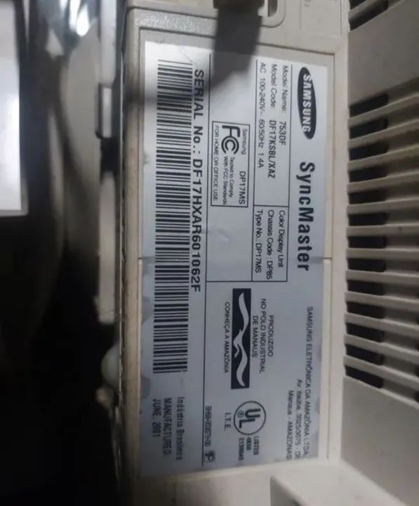 Monitor Samsung SyncMaster 753df 17" - Foto 3