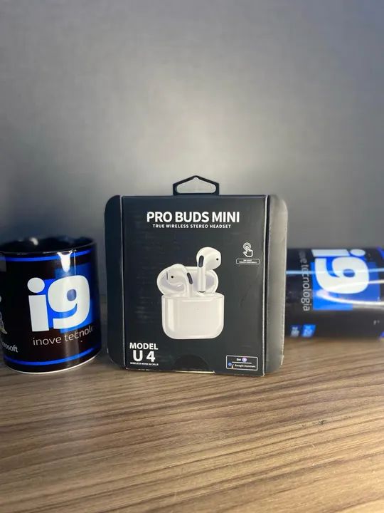 Fone de Ouvido Bluetooth Pro Buds Mini - Novo