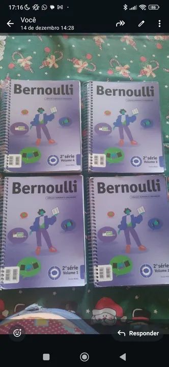 Apostilas Bernoulli 2 Ano do EM. Seminovas, sem marcas de uso e sem riscos. R$ 600,00
